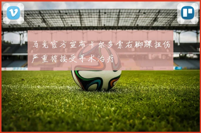 马竞官方宣布卡尔多索右脚踝扭伤严重将接受手术治疗