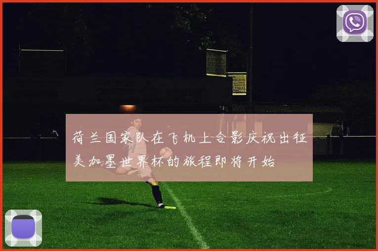 荷兰国家队在飞机上合影庆祝出征美加墨世界杯的旅程即将开始